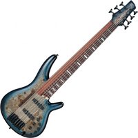 Ibanez SRAS7 Bass Workshop Cosmic Blue Starburst