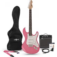 LA Electric Guitar + Amp Pack Pink