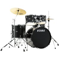 Read more about the article Tama Stagestar 22″ 5pc Drum Kit w/Meinl Cymbals Black Sparkle