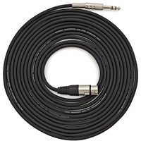 XLR (F) - Balanced 1/4 Jack Pro Cable 6m