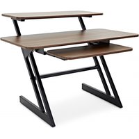 modul Three Tier Studio Desk Walnut