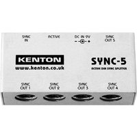 Kenton SYNC-5 1 In to 5 DIN Sync Box (No MIDI)