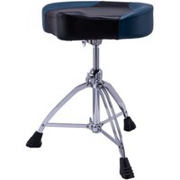 Mapex T855BL Saddle-Style Breathable Drum Throne Blue Leatherette