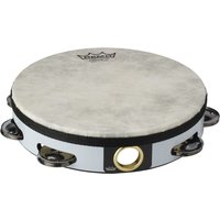 Remo 8 Single Row Pre-Tuned High Pitched Tambourine White