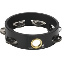 Remo 6 Single Row Headless Tambourine Black