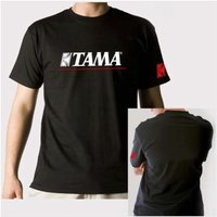 Tama T-Shirt Logo With Redline – Black – Small