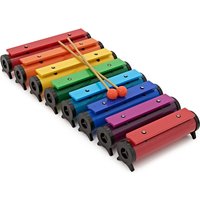 Rainbow Pipe Chime Bars by Gear4music