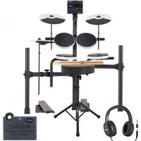 Roland TD-02K V-Drums Kit with Accessory Pack and Bluetooth