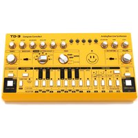 Read more about the article Behringer TD-3-AM Analog Bass Line Synthesizer LTD Yellow – Secondhand