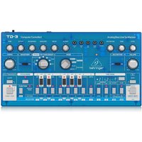 Behringer TD-3 Analog Bass Line Synthesizer Transparent Blue