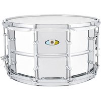 Ludwig Supralite 14 x 8 Beaded Steel Snare Drum