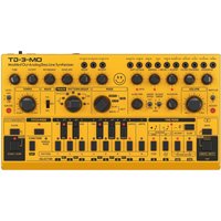 Behringer TD-3-MO Modded Out Analogue Bass Line Synthesizer Yellow