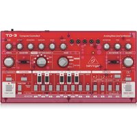 Read more about the article Behringer TD-3 Analog Bass Line Synthesizer Transparent Red
