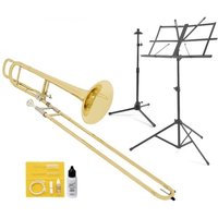 Read more about the article Bb/F Tenor Trombone + Accessory Pack by Gear4music