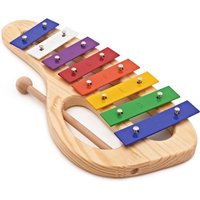 8 Note Rainbow Glockenspiel by Gear4music