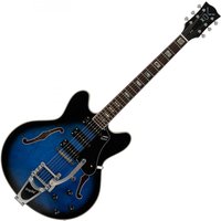 Vox Bobcat S66 Semi Hollow w/ Bigsby Sapphire Blue