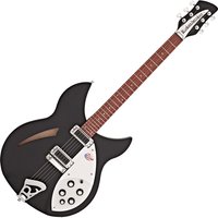 Rickenbacker 330 Semi Hollow Matte Black