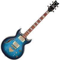 Ibanez AR520HFM Semi Hollowbody Light Blue Burst