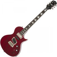 Epiphone Nighthawk Custom Quilt Electric Guitar Translucent Red