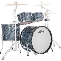 Ludwig Neusonic 22 Rapid MOD2 4pc Shell Pack Steel Blue Pearl