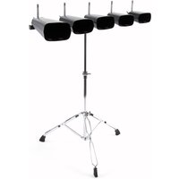 Cowbell Set with Stand by Gear4music