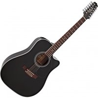 Takamine EF381SC 12 String Electro Acoustic Black