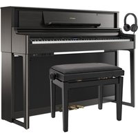 Roland LX705 Digital Piano Package Charcoal Black