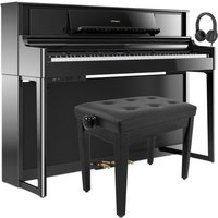 Roland LX705 Digital Piano Package Polished Ebony