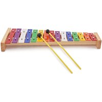 15 Note Rainbow Glockenspiel by Gear4music