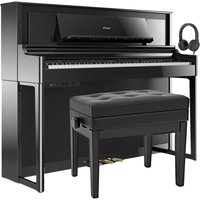 Roland LX706 Digital Piano Package Polished Ebony