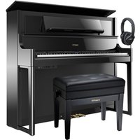 Roland LX708 Digital Piano Package Polished Ebony