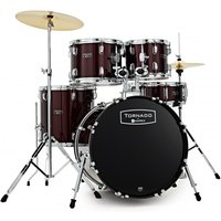 Mapex Tornado III 22 Rock Fusion Drum Kit Burgundy