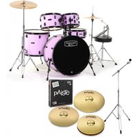 Mapex Tornado 22 Rock Fusion 5pc Drum Kit w/Paiste Lavender