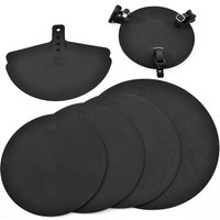 Drum Kit Silencing Pad Set by Gear4music - Rock Sizes