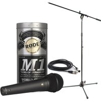 Rode M1 Microphone With Boom Mic Stand and 6m Cable