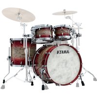 Tama Star Walnut 4pc Drum Shell Pack Garnet Japanese Sen Burst