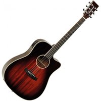 Tanglewood TW5 E AVB Electro Acoustic Antique Violin Burst