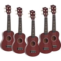 Ukulele by Gear4music Pack of 5