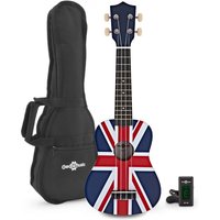 Ukulele Pack by Gear4music Union Jack