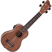 Koa Soprano Electro-Ukulele by Gear4music