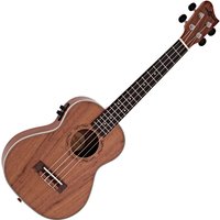 Koa Tenor Electro-Ukulele by Gear4music