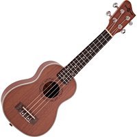 Sapele Soprano Ukulele by Gear4music