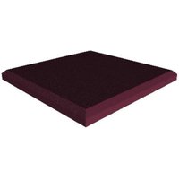 Universal Acoustics Jupiter Wedge Flat 600 x 50mm Qty 10 (Burgundy)