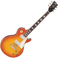 Read more about the article Vintage V100 Reissued Flamed Honeyburst