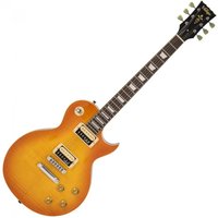 Vintage V100 Reissued FM Thru Honeyburst