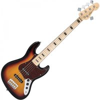Read more about the article Vintage V49 Coaster Series 5 String Bass 3 Tone Sunburst