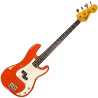Read more about the article Vintage V4 Icon Bass Distressed Firenza Red