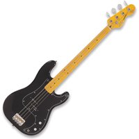 Vintage V4 Reissued Tony Butler Bass Black