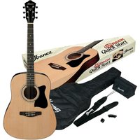 Read more about the article Ibanez V50NJP Dreadnought Acoustic Pack Natural