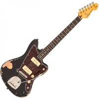 Vintage V65 Icon Vibrato Distressed Black